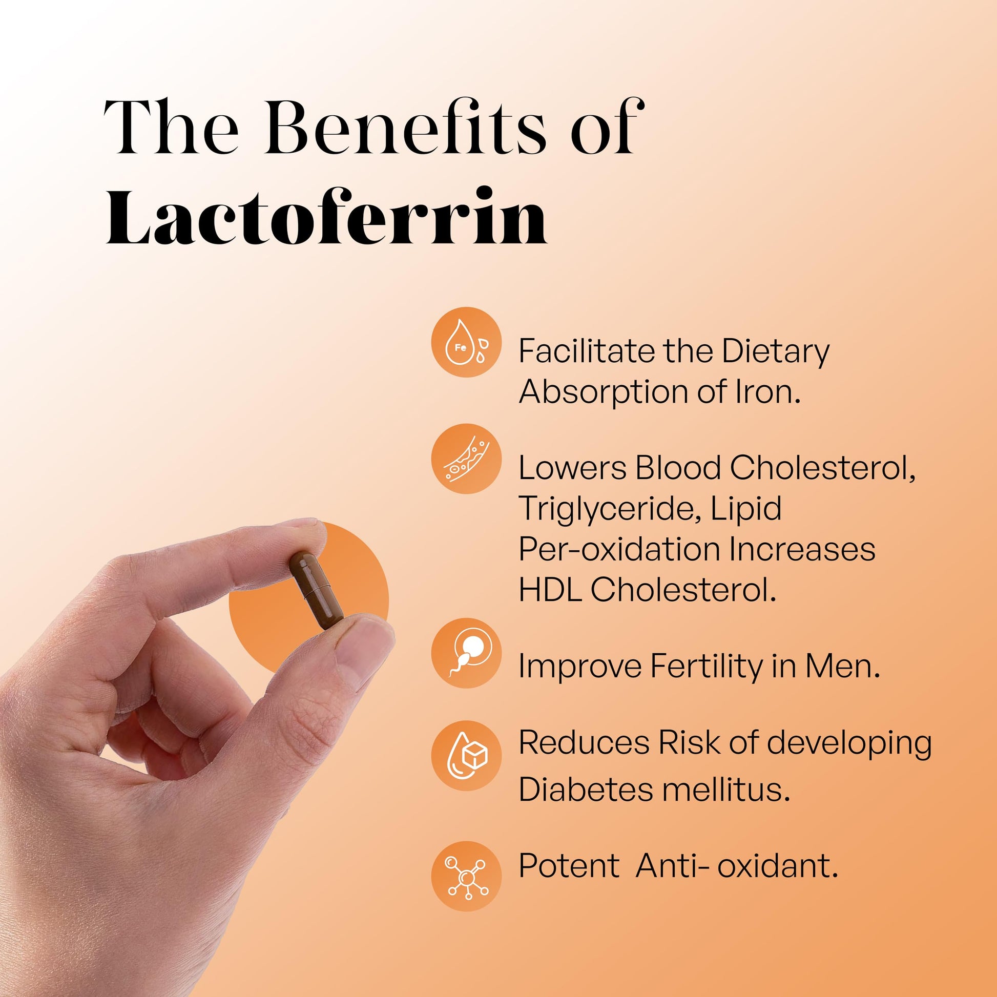 Paquete suplementario MEIBOTAN lactoferrina con vitamina c