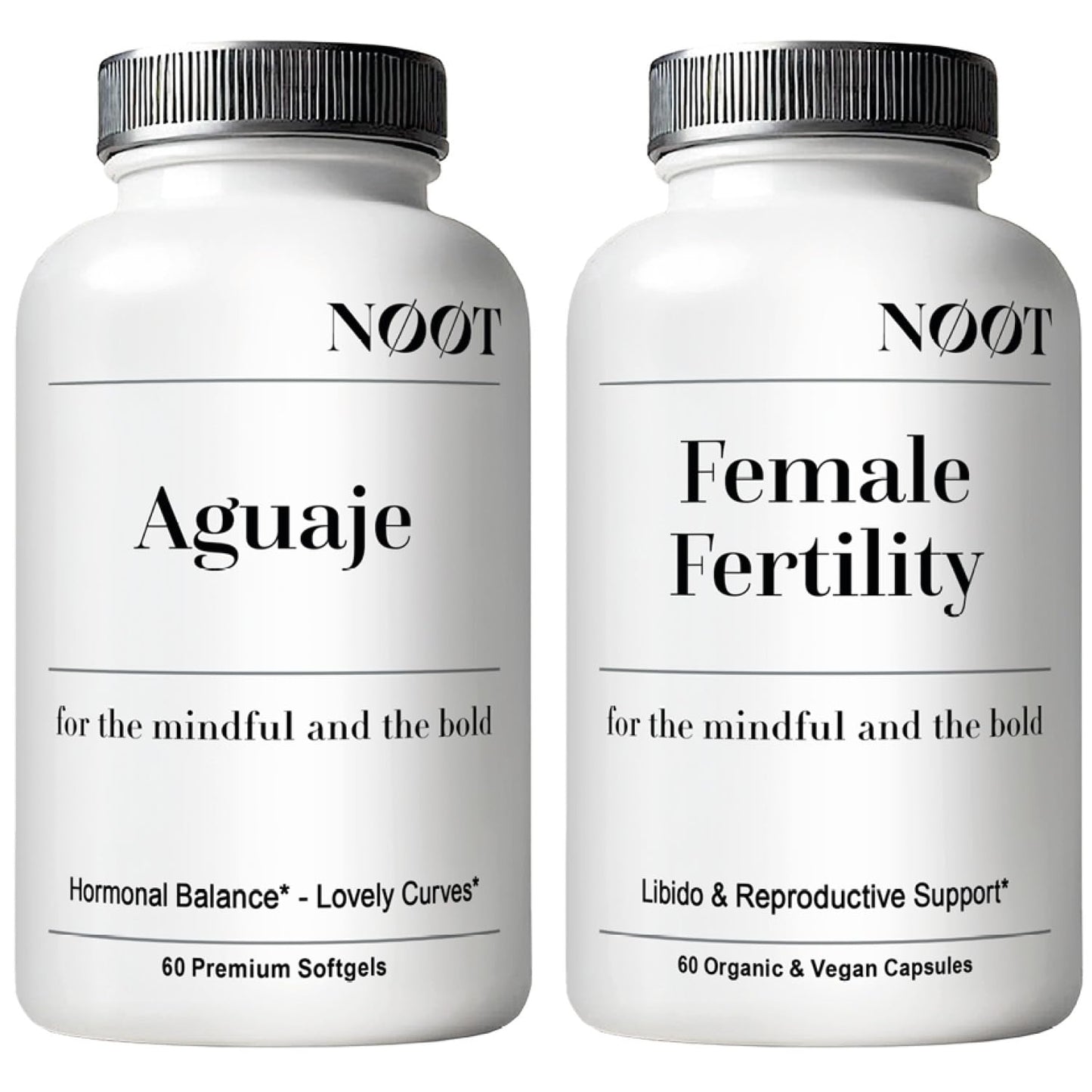 Paquete suplemento aguaje y fertilidad femenina NØØT