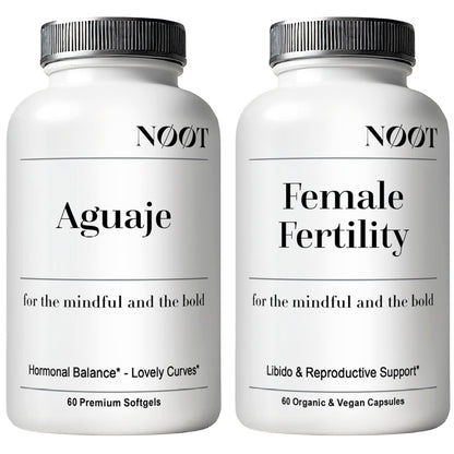 Paquete suplemento aguaje y fertilidad femenina NØØT