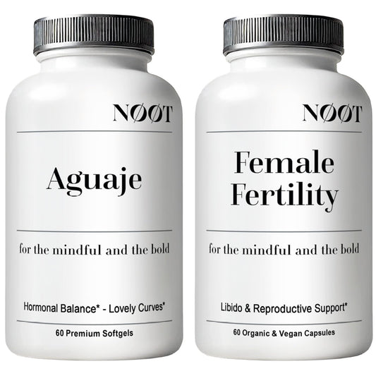 Paquete suplemento aguaje y fertilidad femenina NØØT