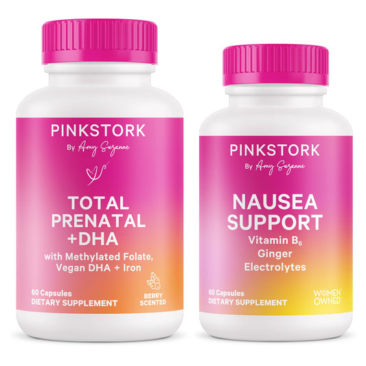 Paquete de suplemento prenatal Pink Stork.