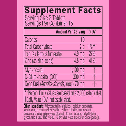 Paquete de suplemento para salud femenina Swisse Ultiboost