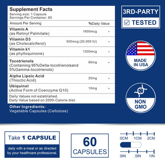 Paquete suplemento vitamínico VITACRLLYNMN ADK