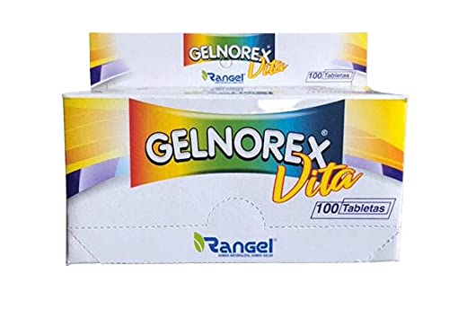 Paquete de tabletas Rangel Gelnorex Vita vitamina B
