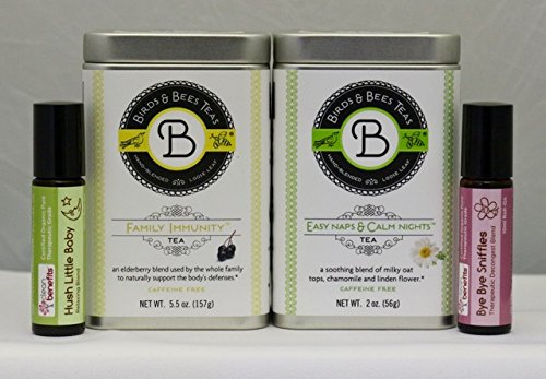 Paquete té para sueño e inmunidad con aceites esenciales