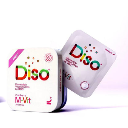 Paquete de tiras multivitamínicas DISO M-VIT