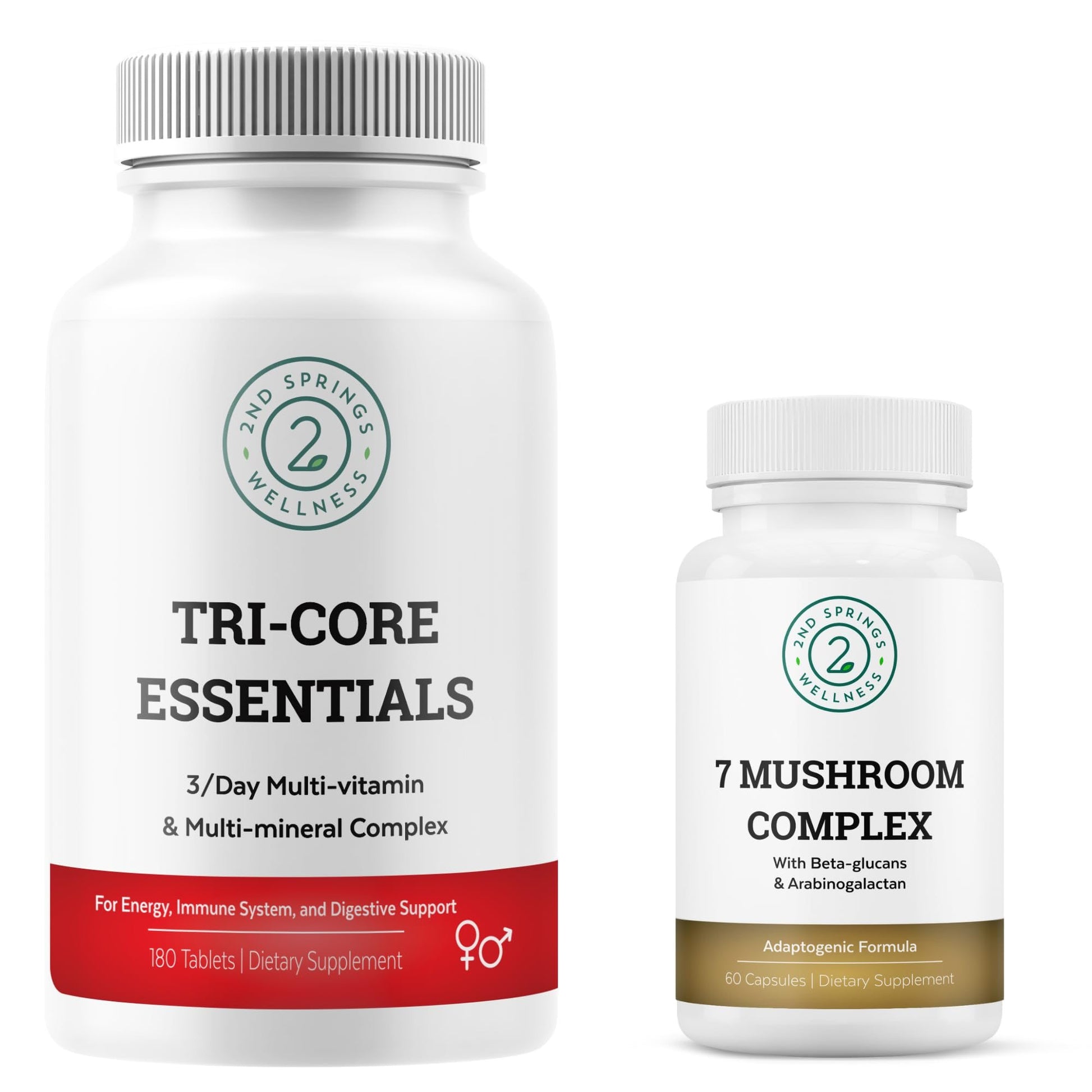 Paquete de tri-core essentials y complejo de hongos