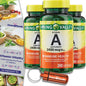 Paquete triple suplemento Vitamina A Spring Valley 2400 mcg