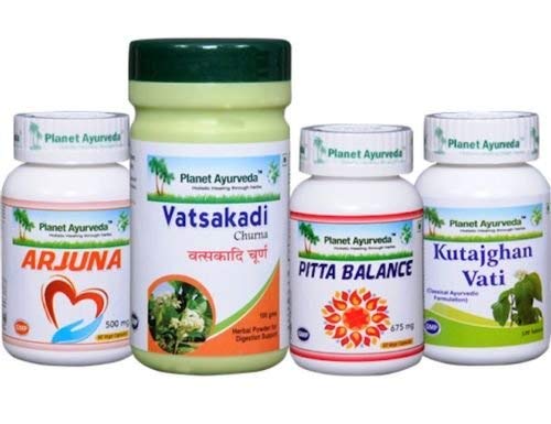 Paquete de úlceras Planet Ayurveda de 6 botellas