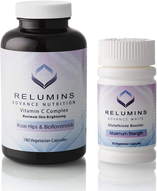 Paquete Vita de Relumins con Vitamina C y Glutatión