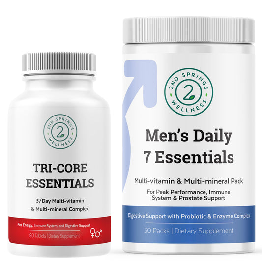 Paquete de vitaminas 2nd Springs Men's Daily