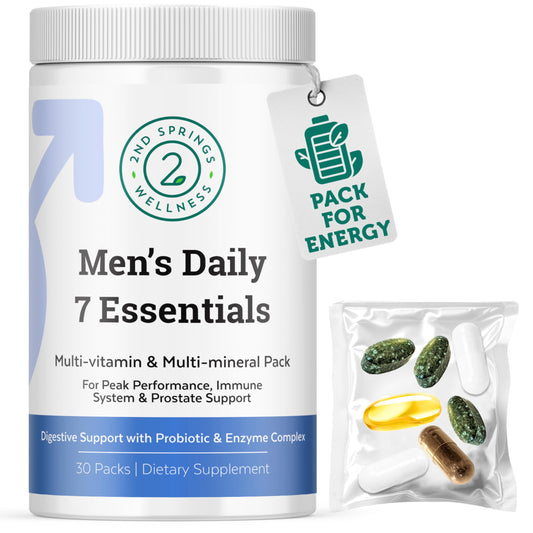 Paquete de vitaminas diario para hombres - 2nd Springs