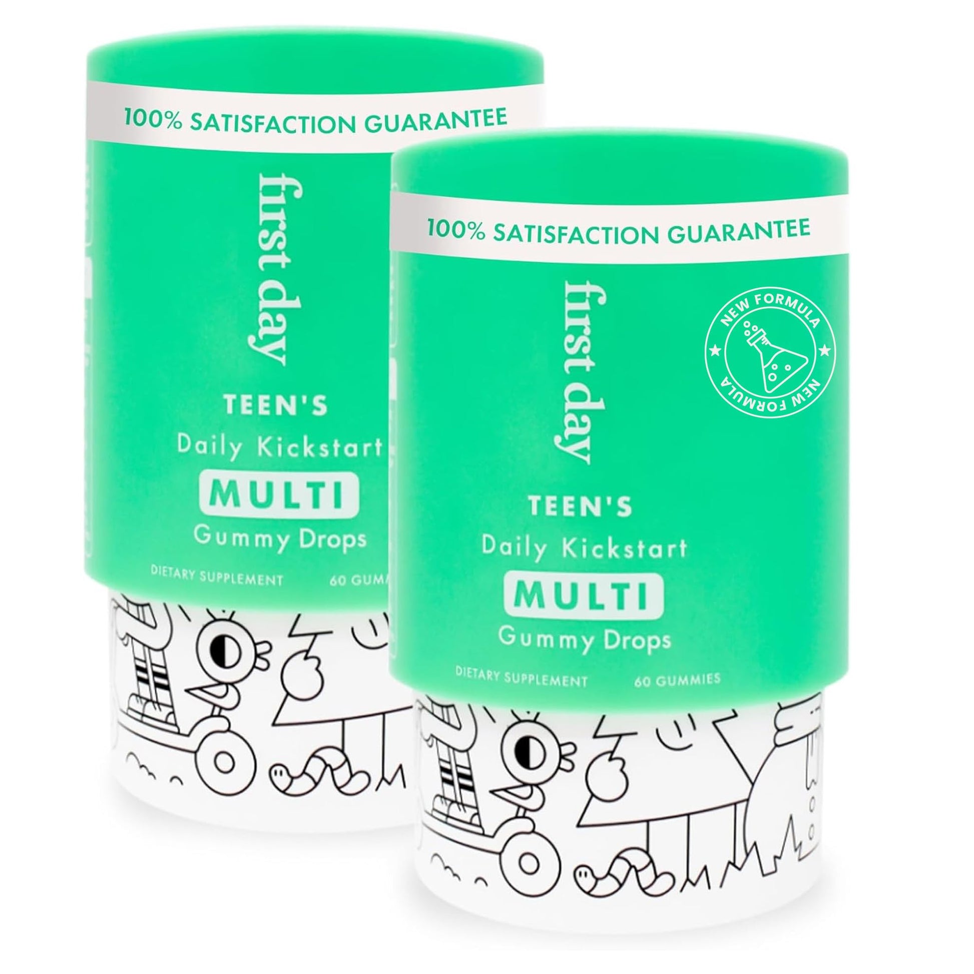 Paquete de vitaminas para adolescentes First Day
