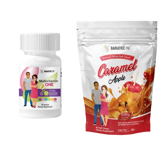 Paquete vitamínico bariátrico BariatricPal multivitaminas sin hierro
