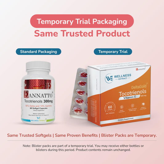 Paquete WELLNESS EXTRACT vitamina E antioxidante sin tocoferol