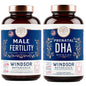 Paquete WINDSOR BOTANICALS fertilidad masculina y vitaminas prenatales
