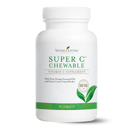 Paquete Young Living Super C tabletas masticables vitamina C