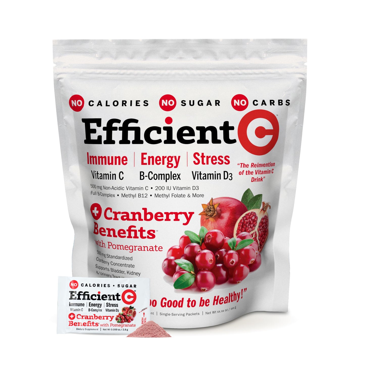 Paquetes Efficient C Andrew Lessman con beneficios de arándano