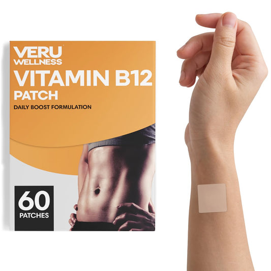 Parche B12 natural resistente al agua y al sudor