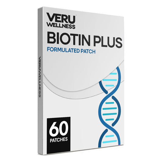Parche biotina más colágeno Veru Wellness liberación lenta