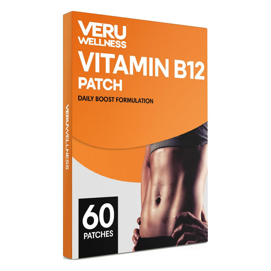 Parche energético B12 Veru Wellness paquete frontal