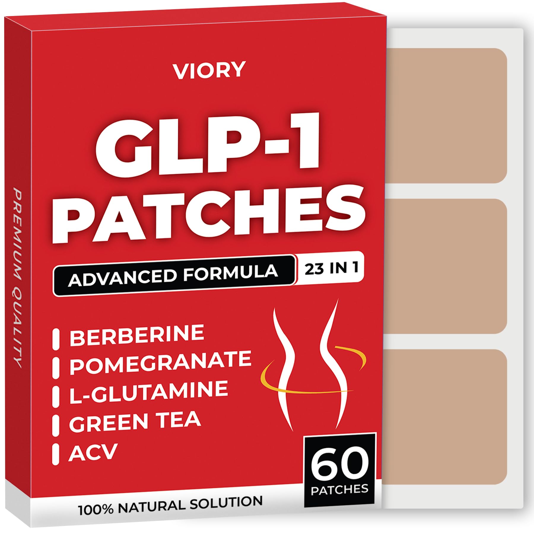 Parche GLP-1 VIORY para control de peso y energía