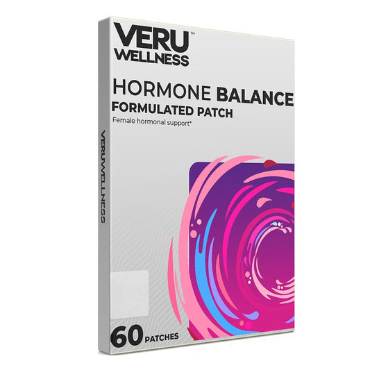 Parche hormonal Veru Wellness para mujeres apoyo ciclo menstrual