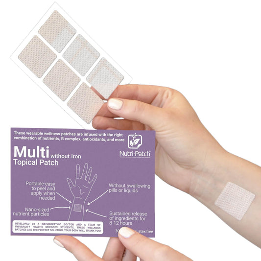 Parche NUTRI-PATCH multi sin hierro paquete 30 piezas