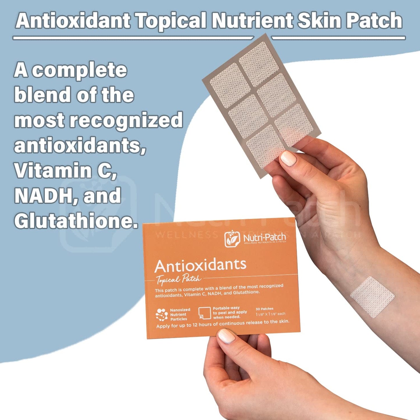 Parche tópico vitamina c Nutri-Patch calidad y confianza