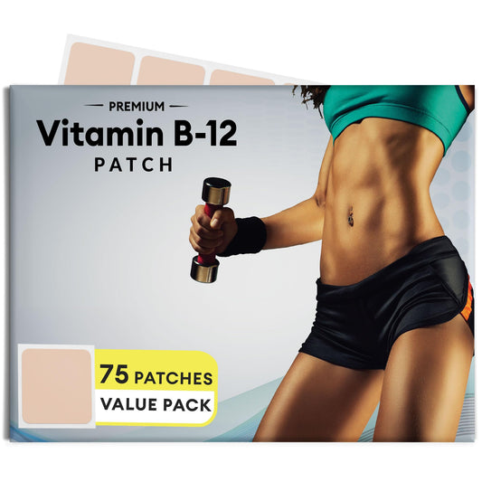 Parche vitamina B12 VitaPatch para energía 75 unidades