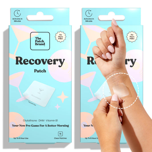 Caja de parches The Patch Brand para recuperación y cuidado facial
