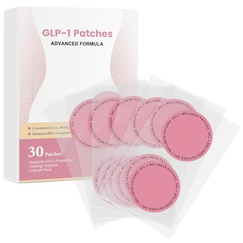 Parches Zosui GLP-1 rosa para belleza mujer en caja