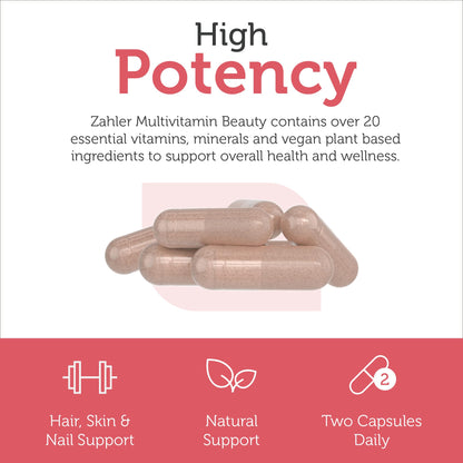 pareja feliz usando zahler multivitamínico