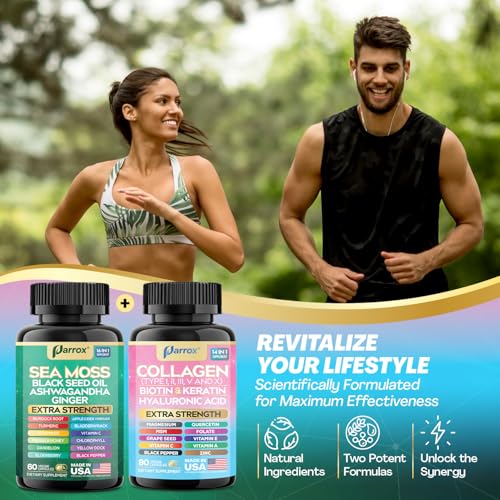 Caja del suplemento Parrox Myo Inositol y colágeno 46 en 1
