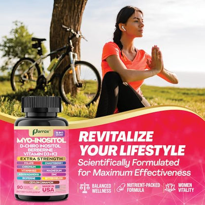 Suplemento Parrox con ingredientes adaptógenos y minerales