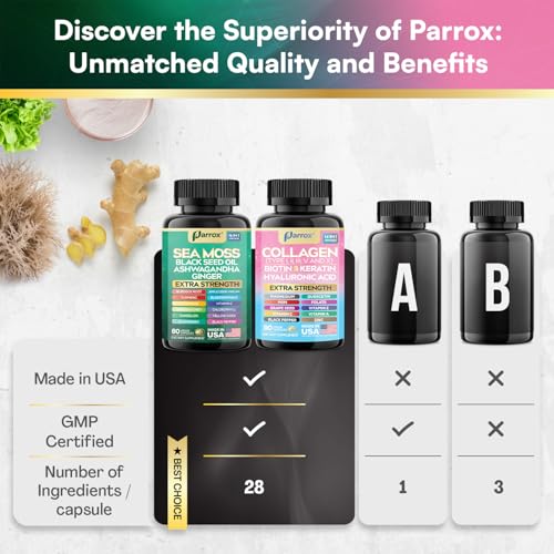Suplemento Parrox ingredientes naturales para mujeres