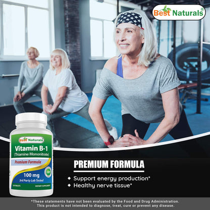 Parte trasera del envase Best Naturals vitaminas B1 y B6