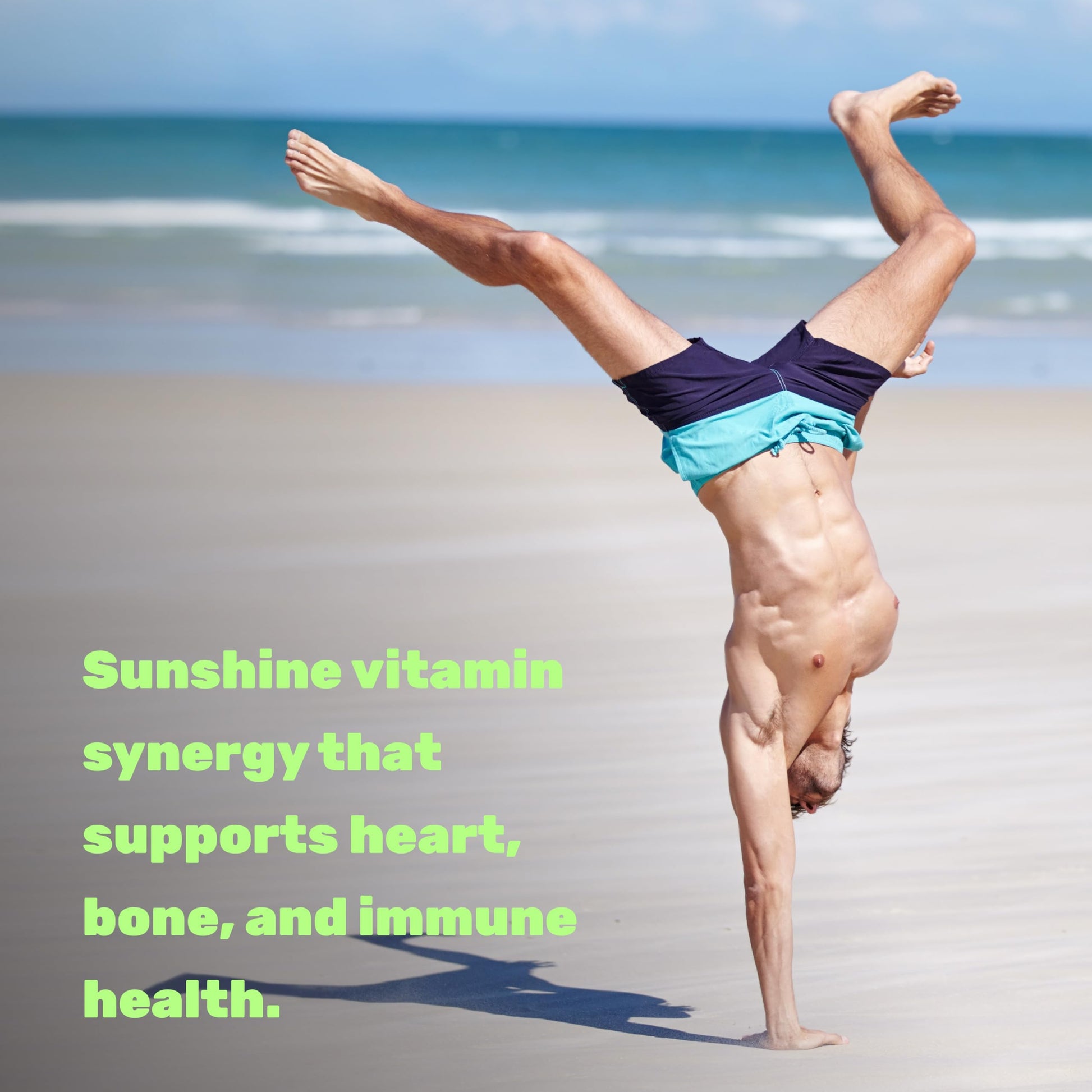 Parte trasera frasco vitaminas D3 y K2 DEAL SUPPLEMENT descripción