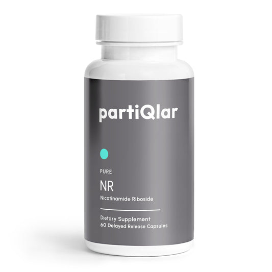 partiQlar nicotinamida ribósido suplemento 500 mg 60 cápsulas