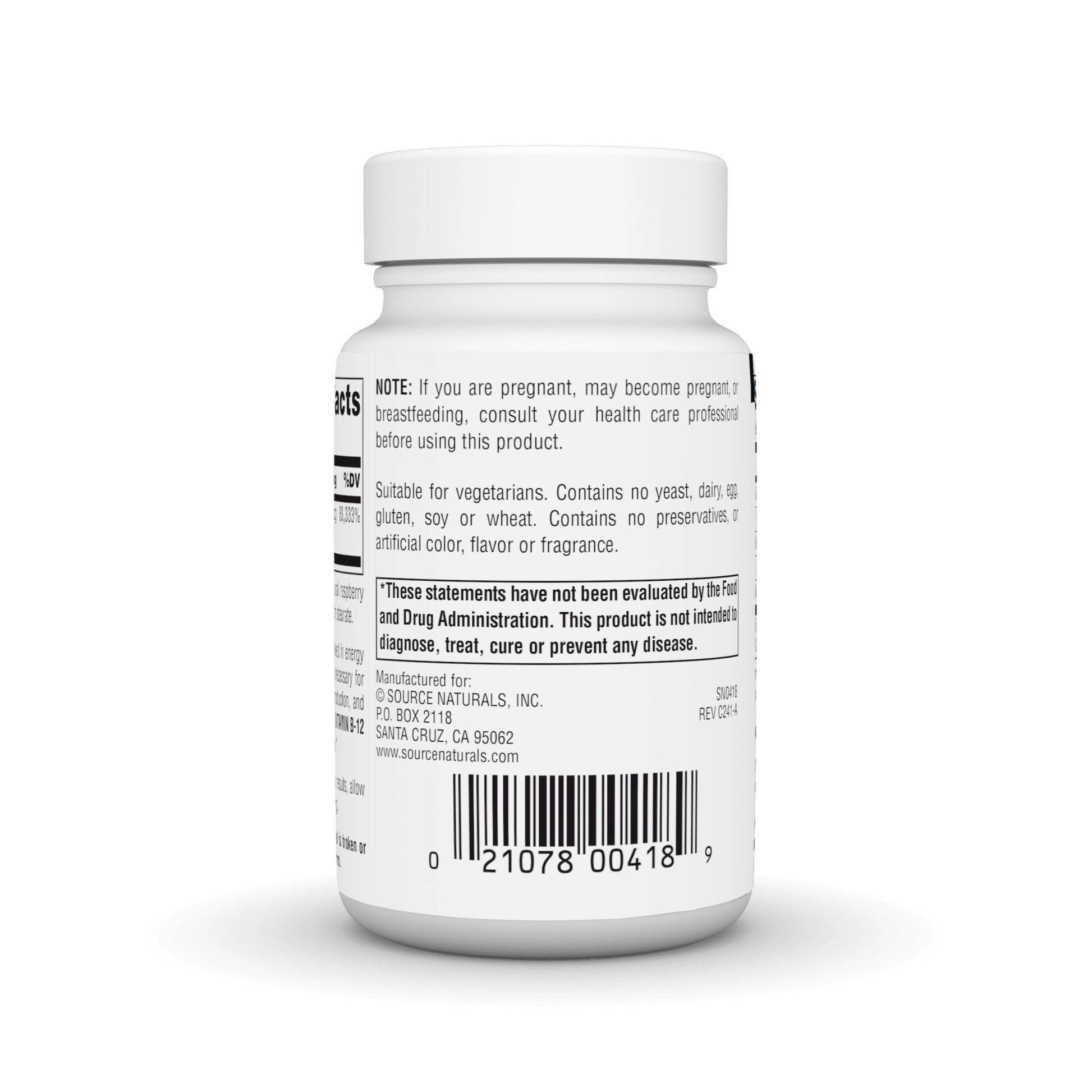 Pastillas para chupar de Vitamina B-12 Source Naturals