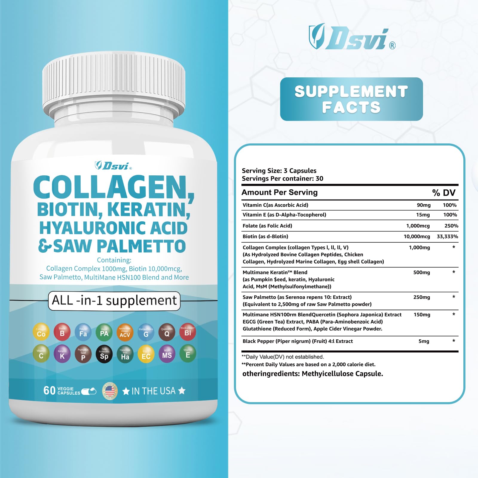 pastillas colágeno para cabello piel y uñas