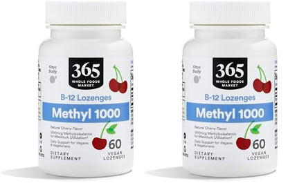 Pastillas metil b-12 sabor cereza Whole Foods Market