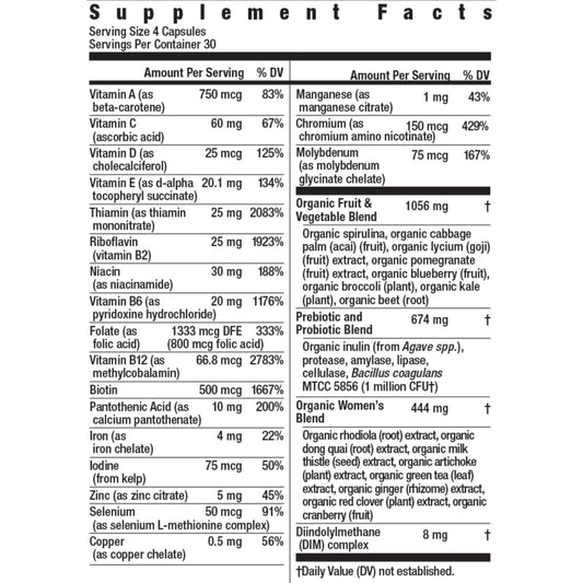 Pastillas multivitamínicas para apoyo inmunitario