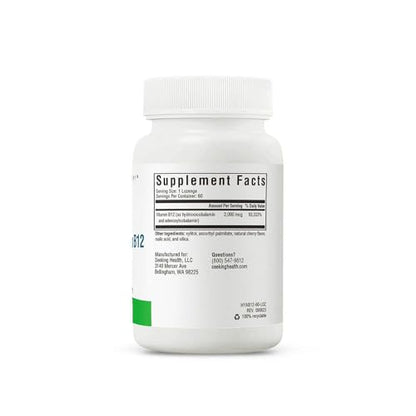 Pastillas sabor suave de Hydrox-Adeno B12 2000 mcg vegano