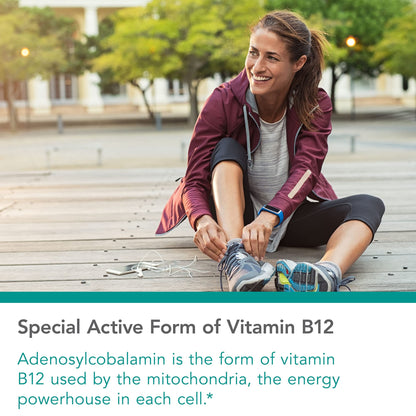 Pastillas suplemento B12 Nutricology adenosilcobalamina