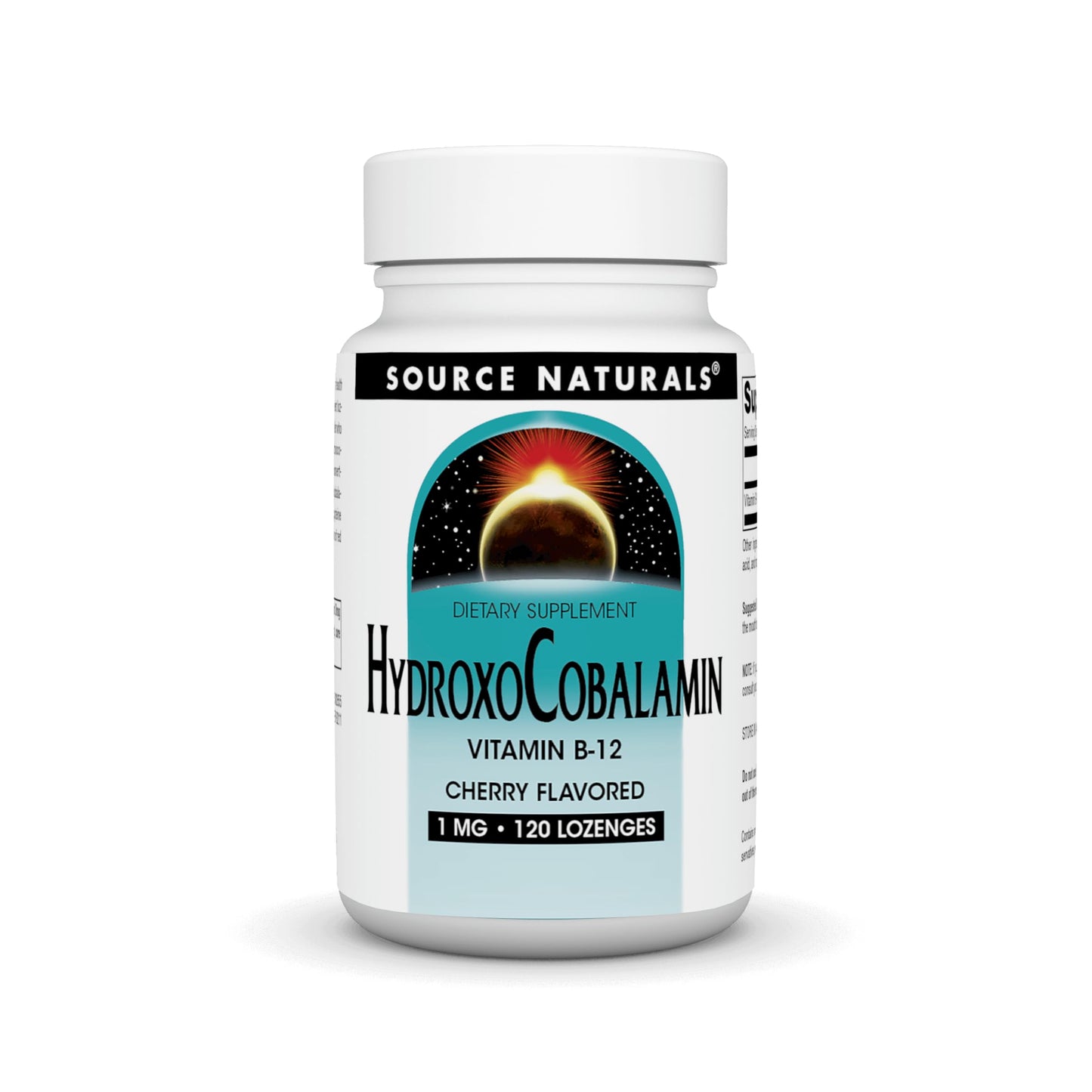 Pastillas de Vitamina B-12 Source Naturals sabor cereza