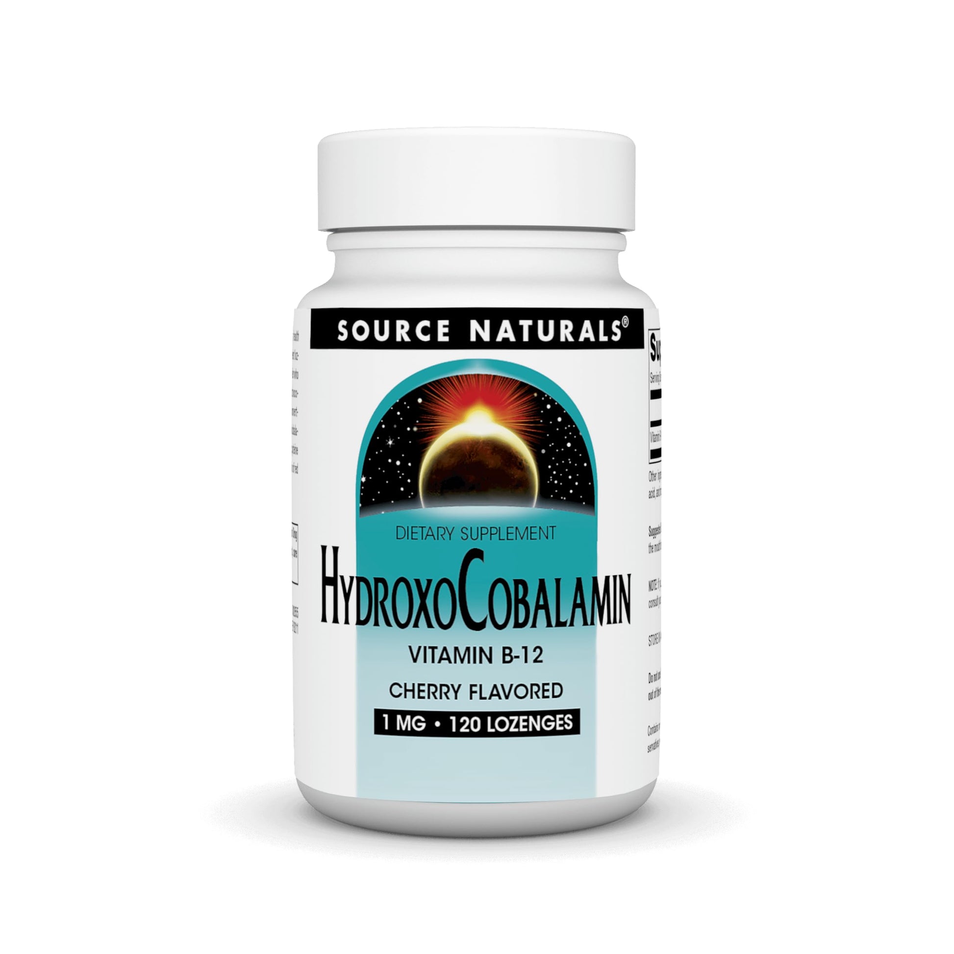 Pastillas de Vitamina B-12 Source Naturals sabor cereza