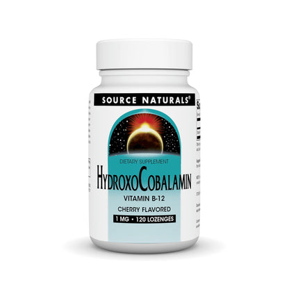 Pastillas de Vitamina B-12 Source Naturals sabor cereza