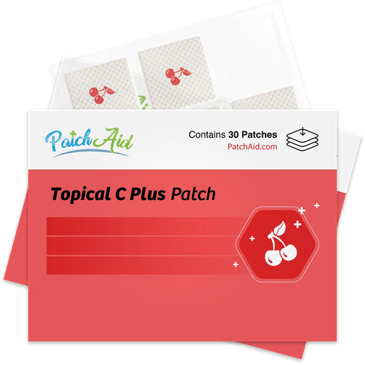 PatchAid parche tópico C Plus 30 unidades color blanco