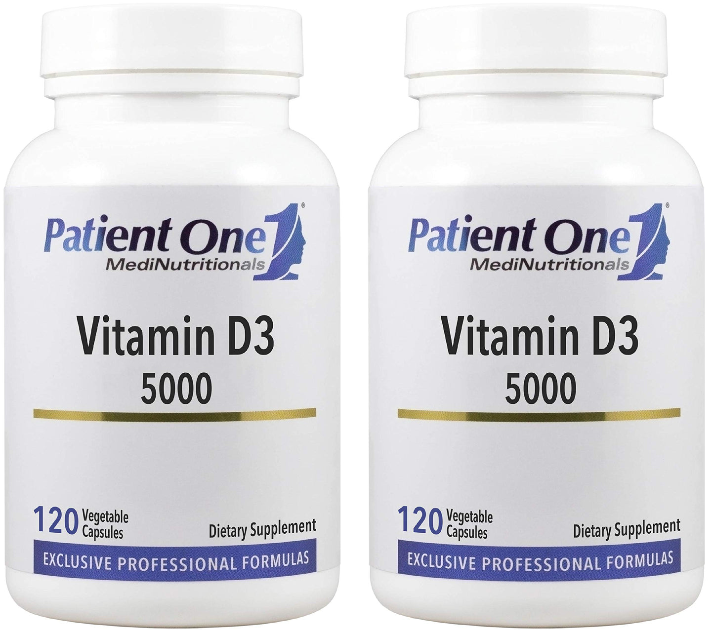Patient One Vitamina D3 5000 UI suplemento salud inmune y ósea